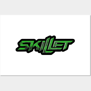 skillet logo Posters and Art